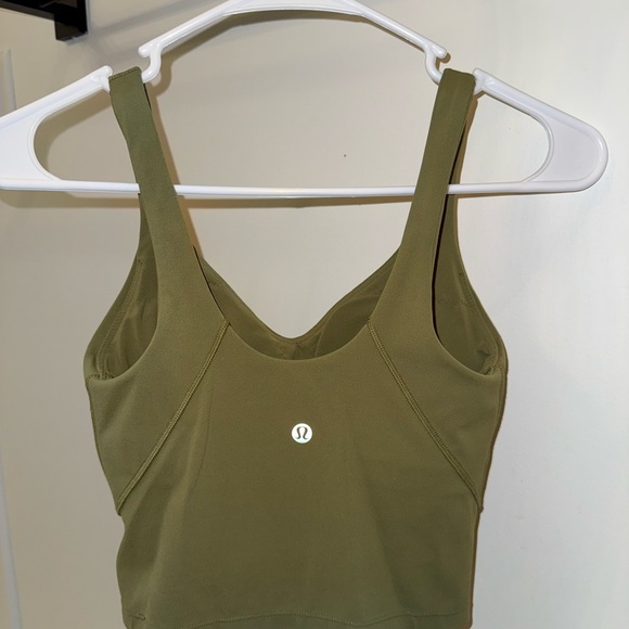 lululemon athletica Tops - lululemon athletica Olive Green Tank Top